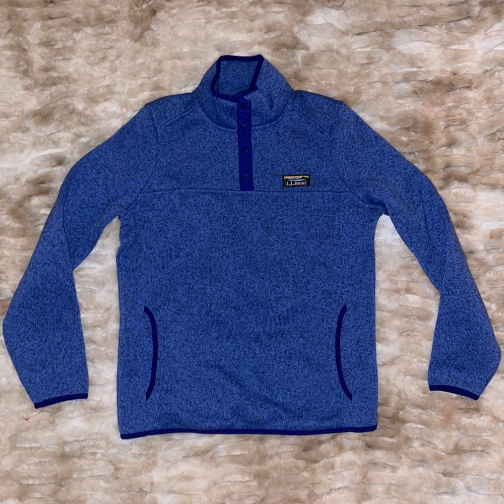 L.L. Bean Sweater Fleece Pullover